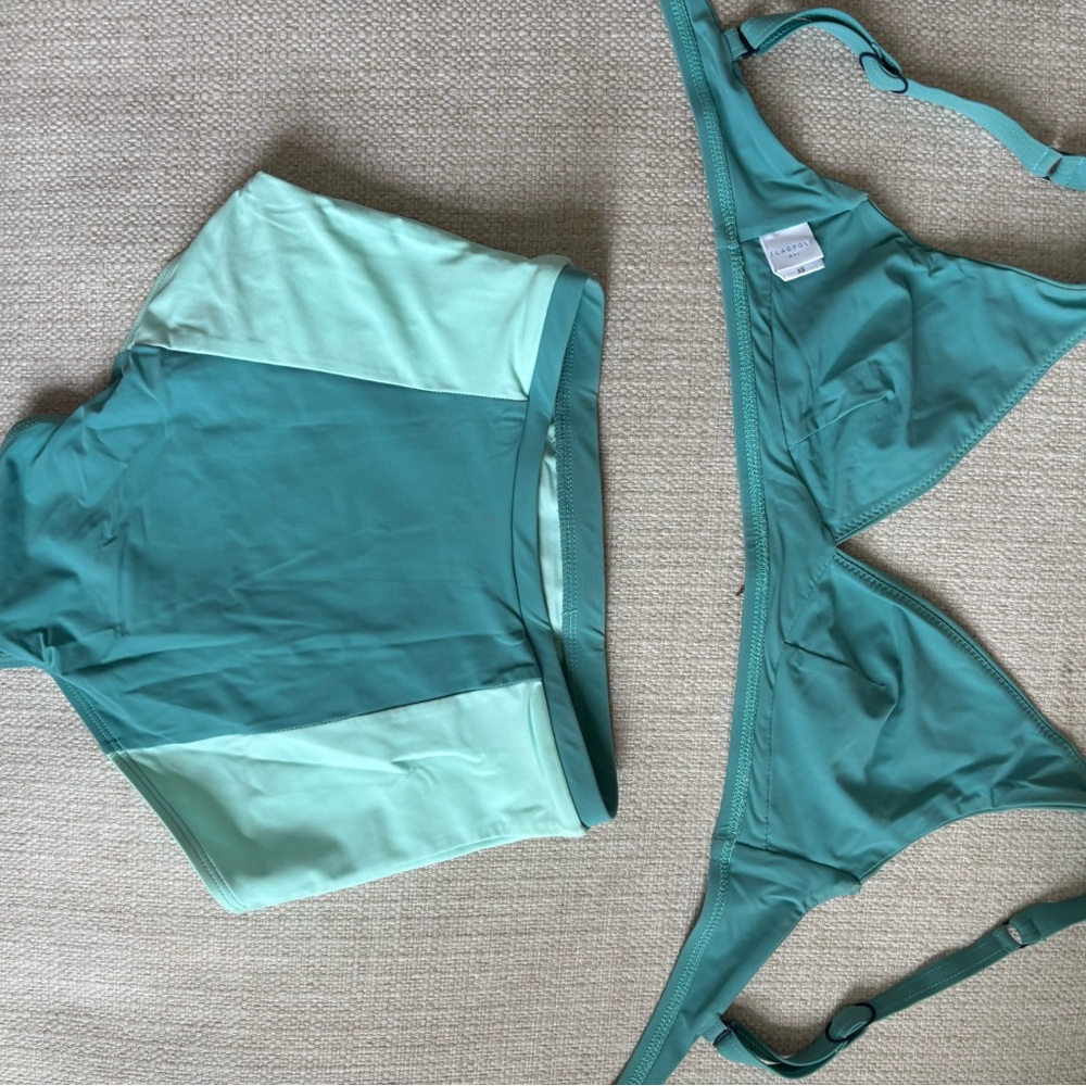 Teal Bikini Set - image 3